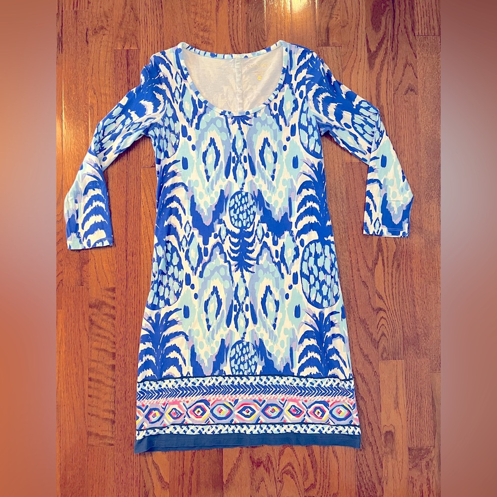 Lilly Pulitzer dress-3/4 sleeves